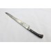 Antique Pesh-kabz dagger Knife damascus steel blade wood handle 11 inch B738
